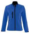 46800 Roxy SOL'S Ladies Roxy Soft Shell Jacket Royal Blue colour image